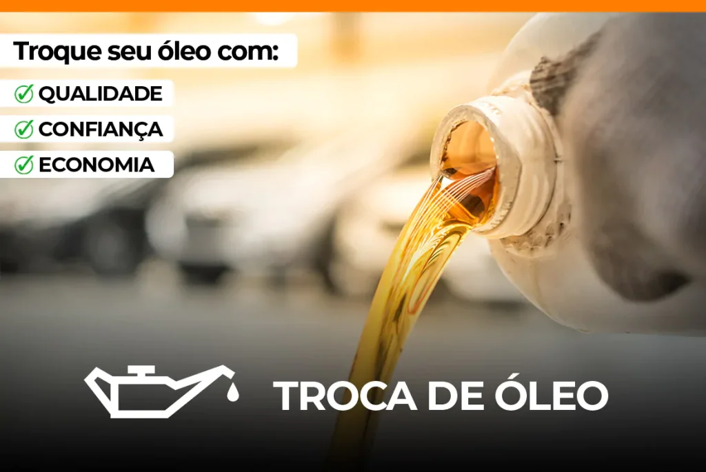 Troca de Óleo de Motor e Filtros em Brasília